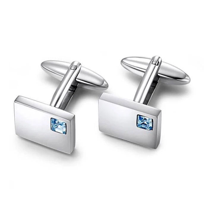 
Mens Cufflinks Titanium / Stainless Steel Cufflink Custom Tie Pins and Cufflinks Sets 