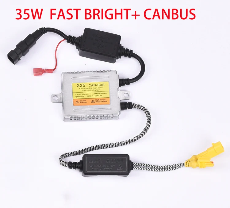 X55 Fast Bright and Canbus HID Ballast Car Electronic Ballast 35W 55W HID Canbus Headlight Ballast