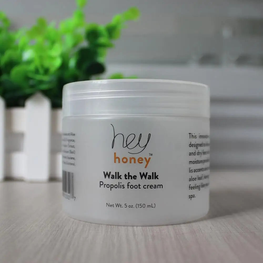 5 oz orange plastic cosmetic hair gel container jar