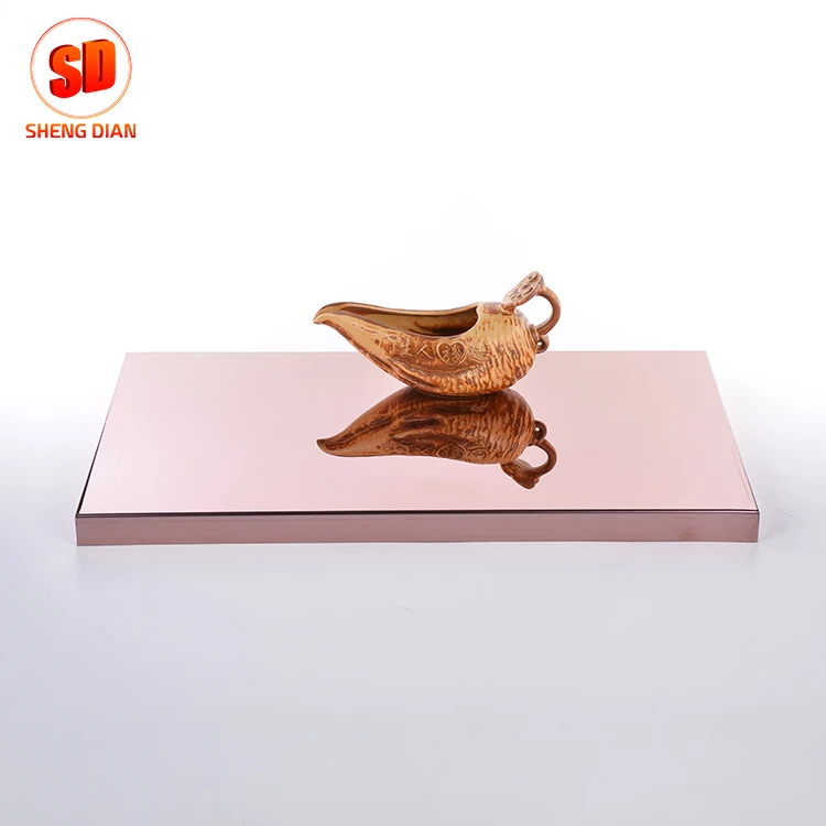 Китайский поставщик красное вино aisi 304 Зеркало Готовые листы из нержавеющей стали Хьюстон/ss лист производителя