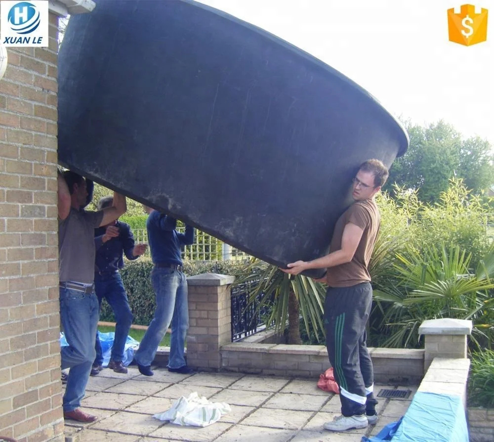 Wholesale price commercial large plastic fish breeding tanks for fishing farm industry