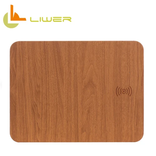 5W 5V 1A qi standard cell phone mouse pad wireless charger for gaming mousepad