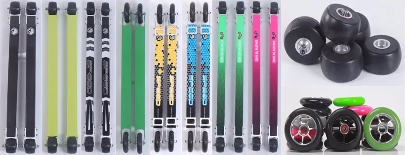 carbon fiber700cm roller ski and mini ski
