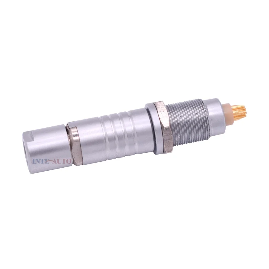 4 pin fixed receptacle connector straight plug S103 1F half shell key connectors S103A053 D103A053 M12 circular connector