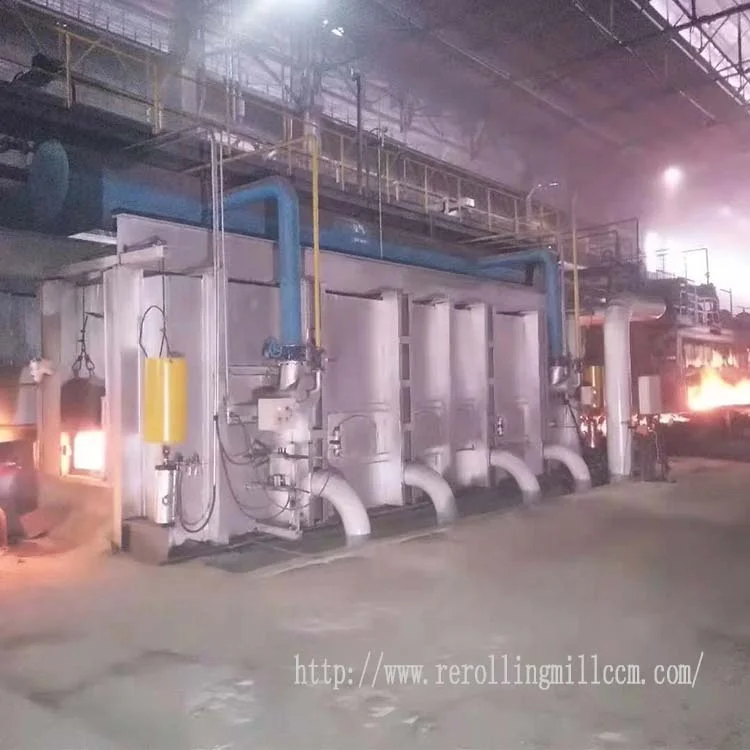 Billet induction heating furnace for rebar production line