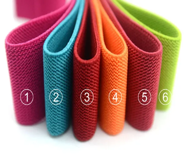 
1.5 inch 38mm Colored Wide Elastic, Waistband Elastic,Sewing Elastic Rubber Elastic band rubber band 