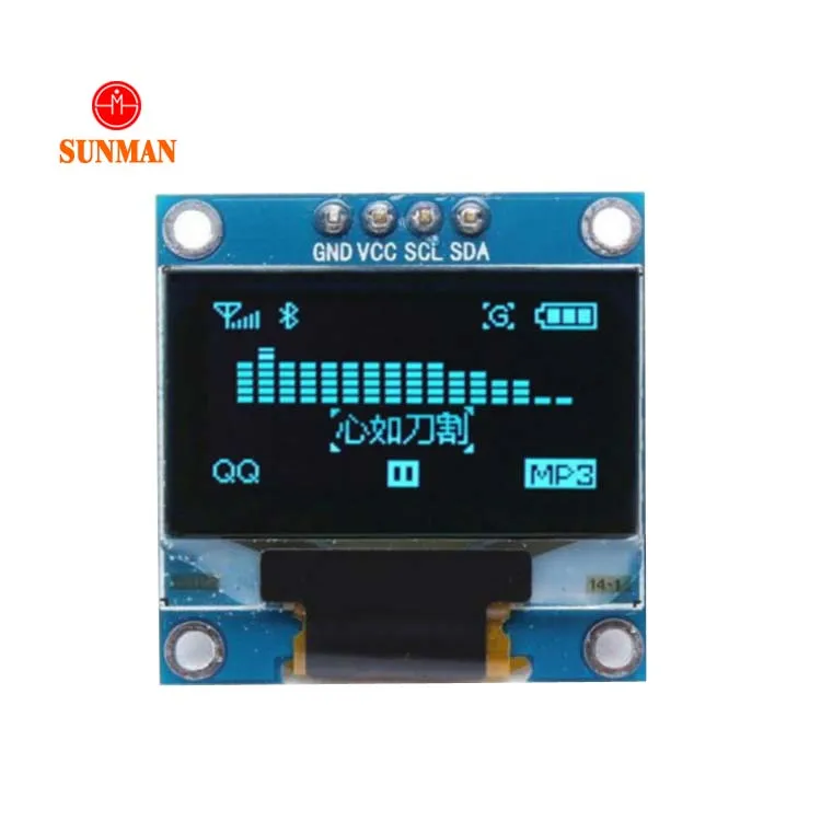 Модуль органического светодиода SSD1306, 0,96 дюйма, белый синий желтый синий цвет, 128X64 OLED I2C IIC, чип драйвера, 0,96