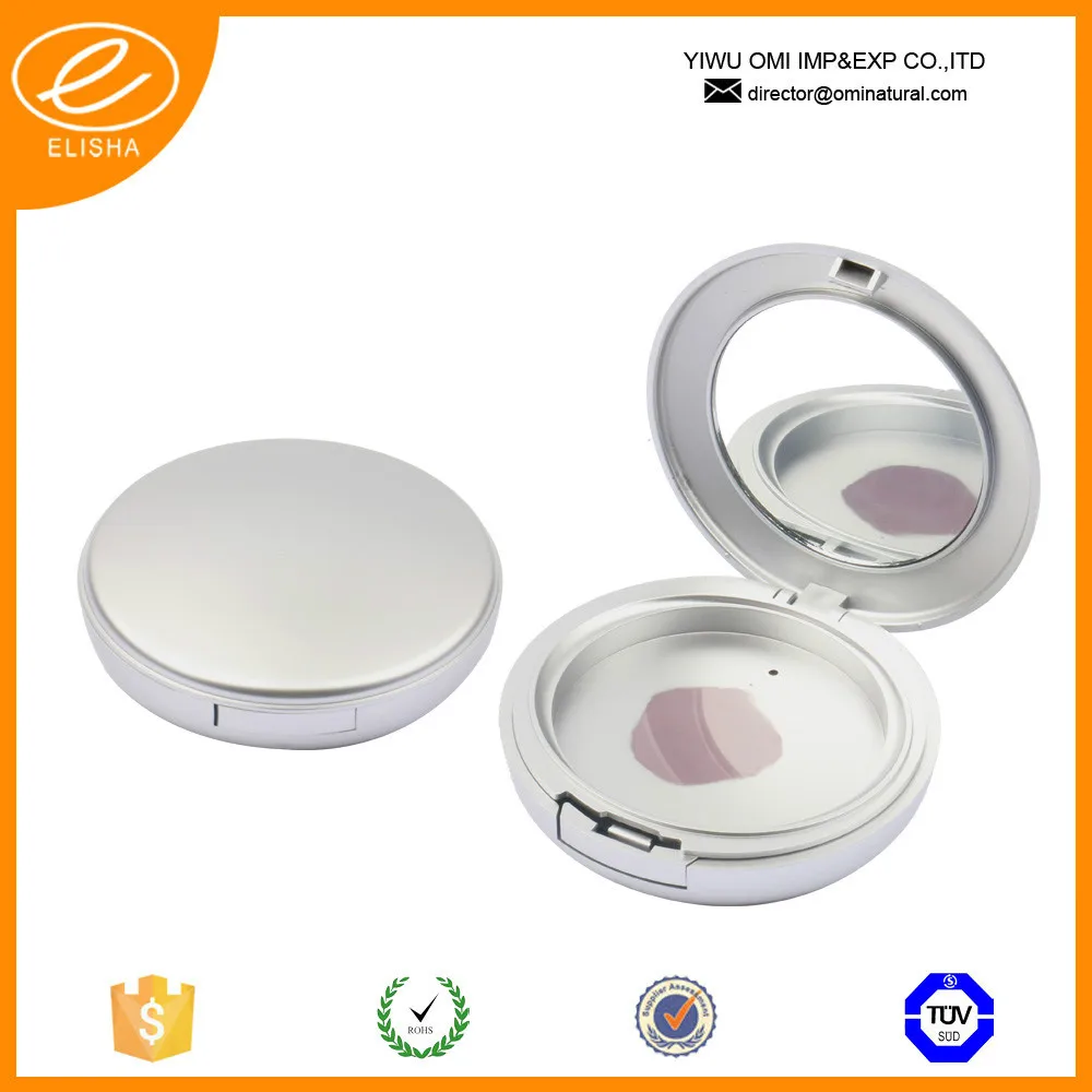 2015 мода стиль круглый компактная пудра чехол с разумной ценой упаковка
