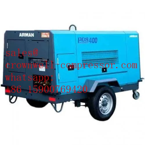 PDS655SC PDS655SD PDSF530SD PDS-C PDS-D After-Cooler AIRMAN portable screw compressor ENGINE ISUZU