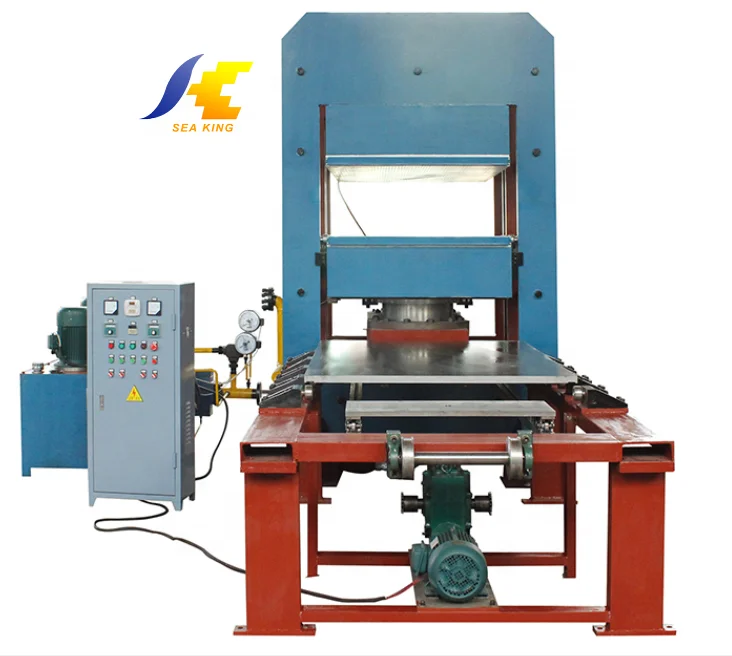 CE/ISO 1200x1200 1000Ton forklift tyre hydraulic press, solid tyre vulcanizing press machine
