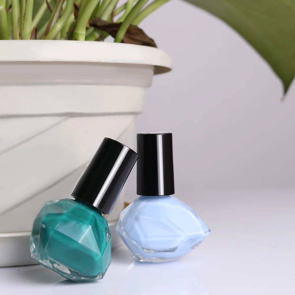 2020 Christmas Gift Green Peel Off Nail Polish Without UV LED Lamp Diamond Nails Art Quick Drying Beauty Varnish Long Lasting