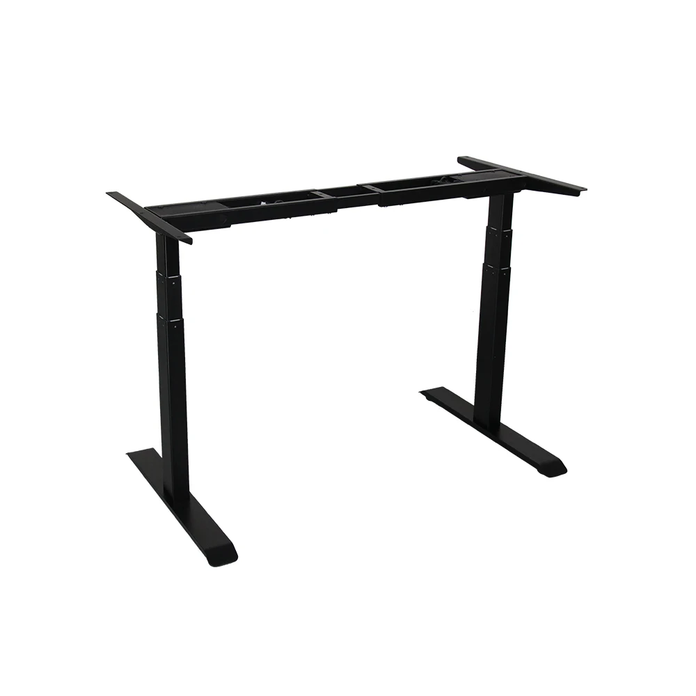 
2018 Dual Motor Electric Column Ergonomic Standing Height Adjustable Professional Sit Stand Gaming Desk 