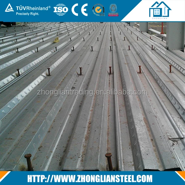 Galvanized Corrugated Metal Steel Floor Decking Composite Metal Decks