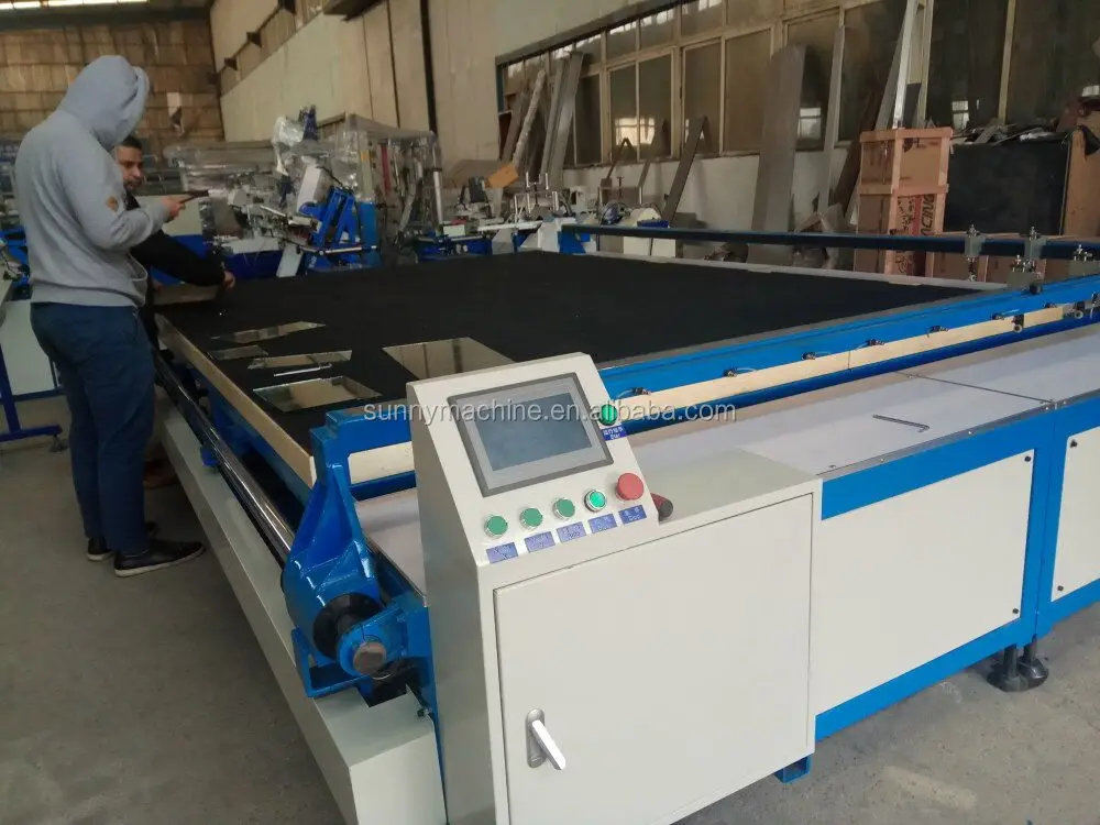 CE float glass cutting machine from China 3800x2600mm laminated glass cutting machine