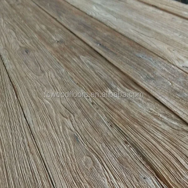 old weathered gray barn wood flooring