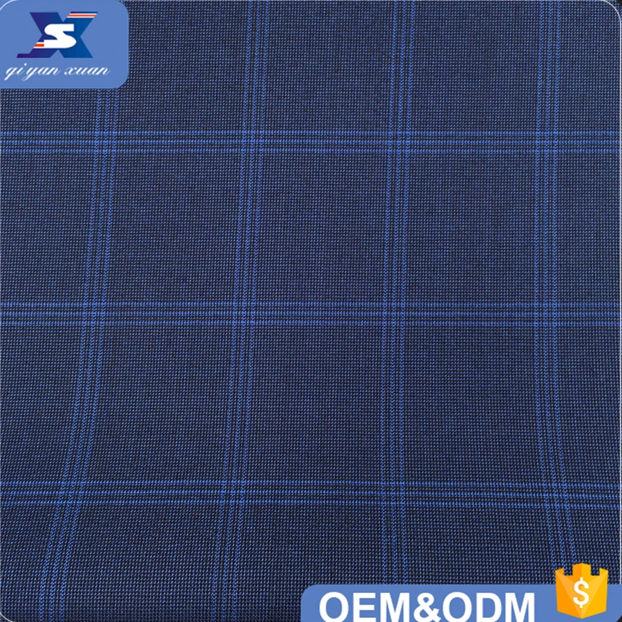 Оптовая продажа, новый клетчатый Блейзер яркого цвета для мужского костюма из полиэстера, вискозы, спандекса, поставщик текстильной компании Гуанчжоу