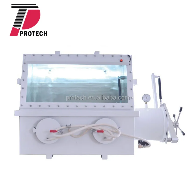 Stainless steel vacuum lab glove box price China factory