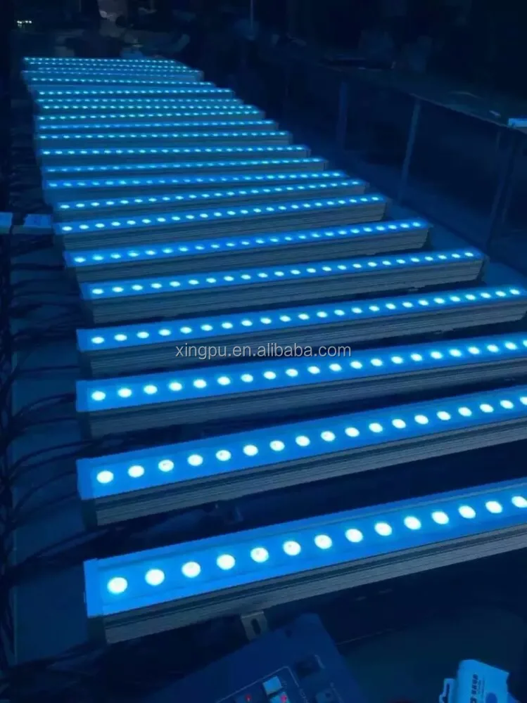 24x3W RGB3in dmx wall washer AC100-240V IP65