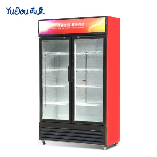 Cooler For Beverage Display  Commercial Upright Fridge Cooler For Beverage Display