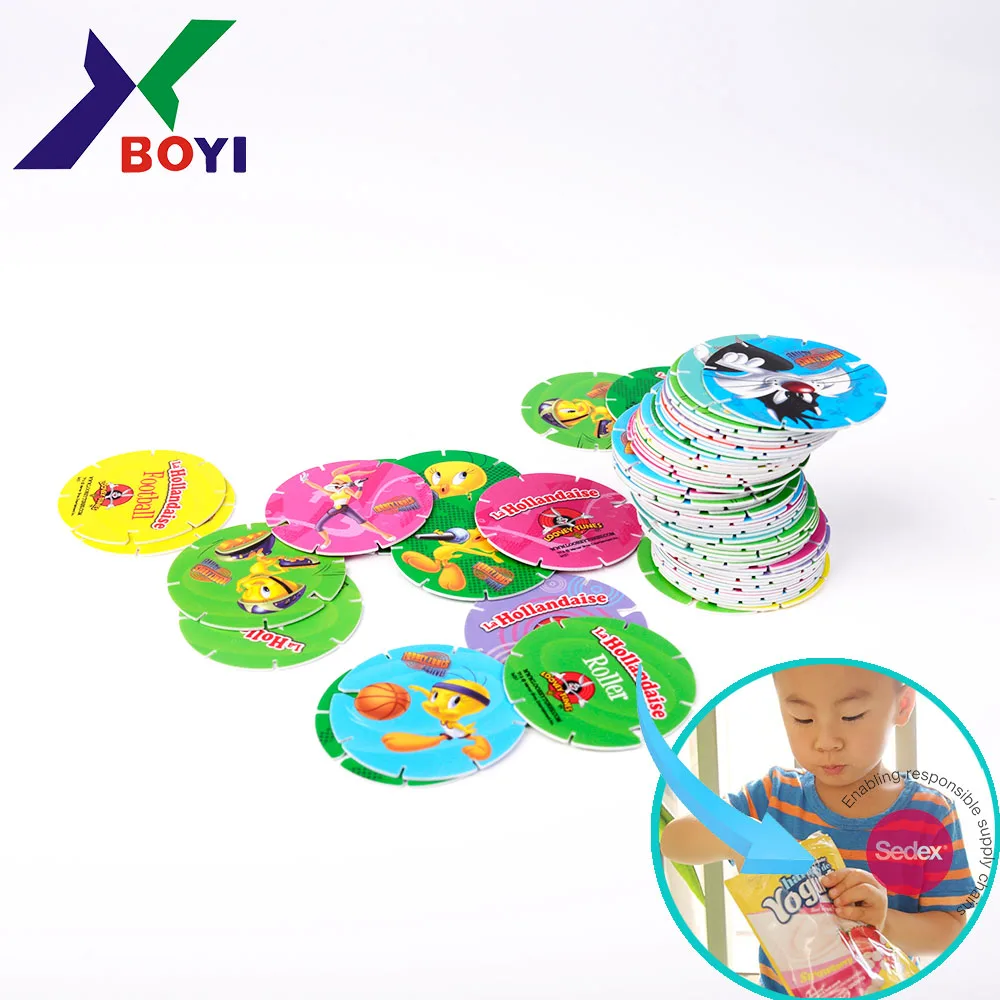 Factory directly custom 3d pp material Tazos de pkemon card