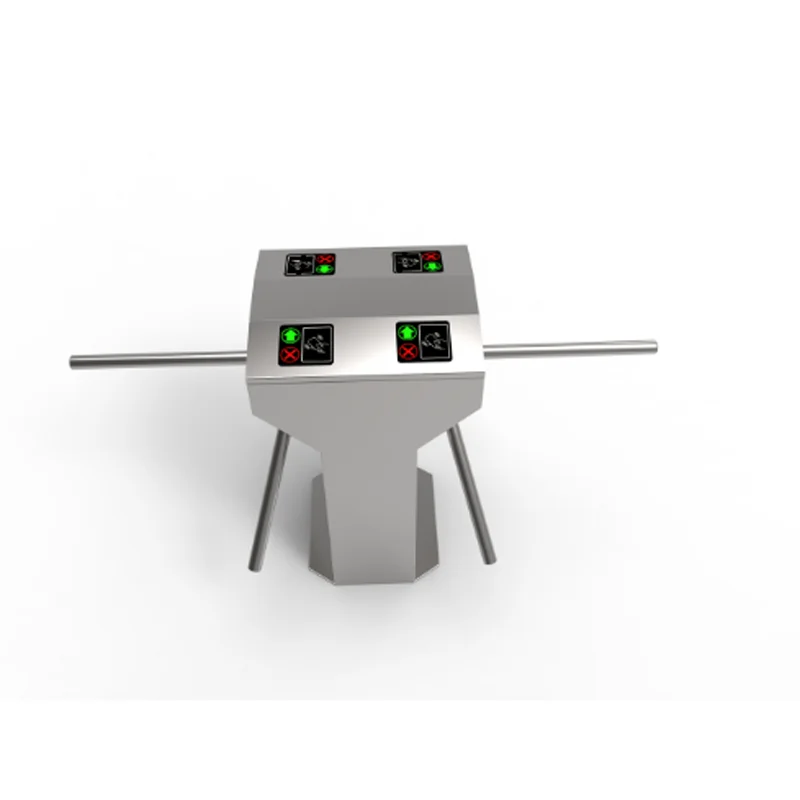 Automatic qr code/rfid reader tripod turnstile&rotating gate price for gym