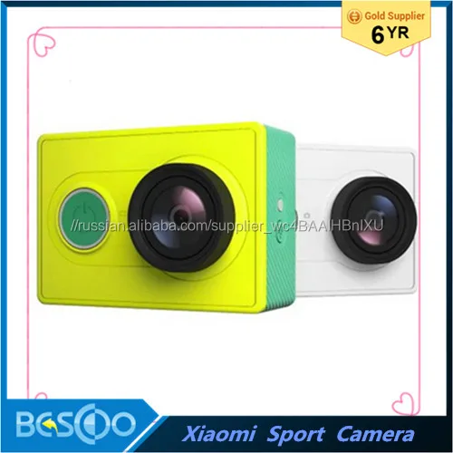 оригинал Сяо yi Действий Камера XIaomi Yi Спорт Камеры 16MP 1920x1080 P 1010 мАч WI-FI Bluetooth 4.0 Стандарт Basic edition