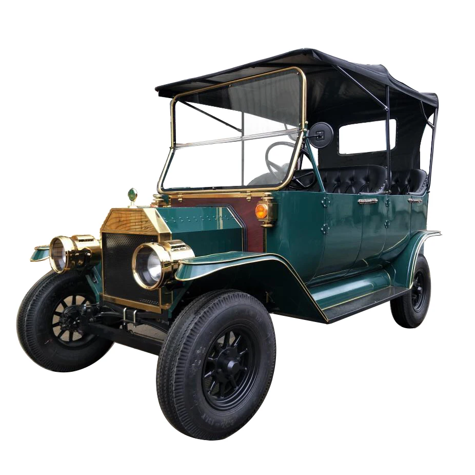 Europe Old style Design Electric Sightseeing Shuttle Car for community park