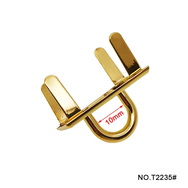 New fashion Zinc alloy arch bridge hardware accessories leather end accessories  for handbag