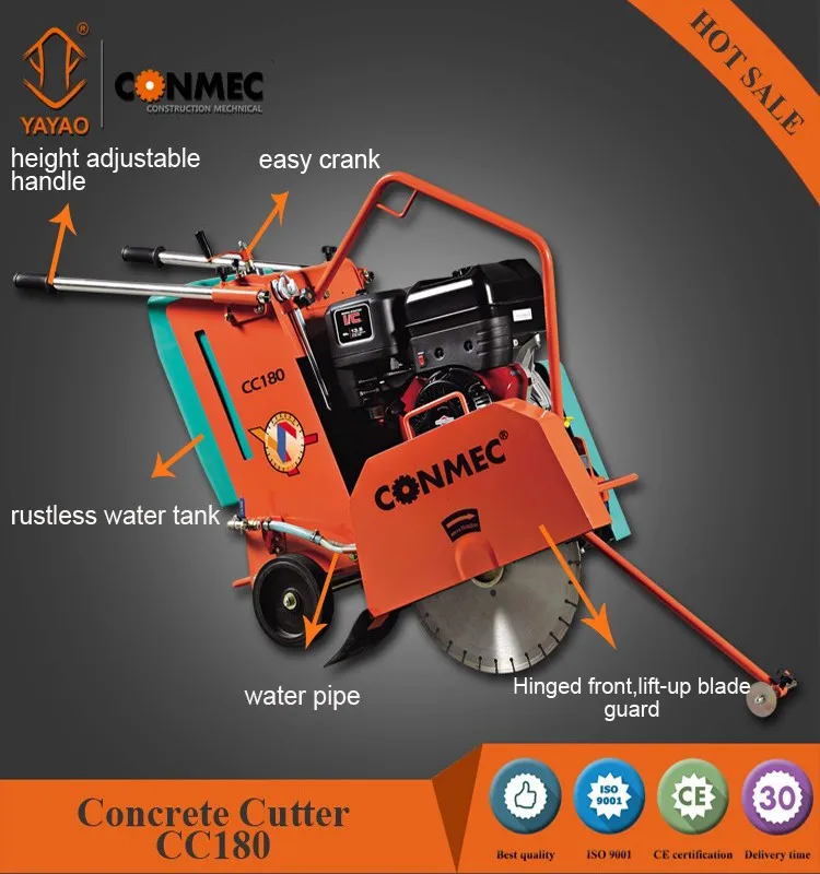 
Honda GX390 Engine Type Gasoline Concrete Floor Milling Cutter 