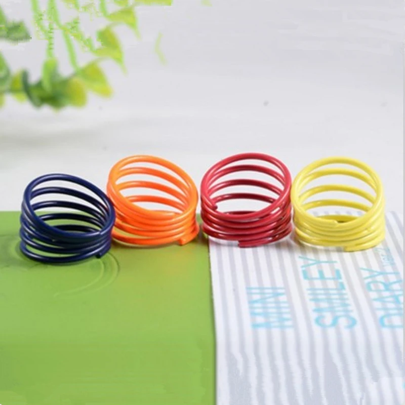 Europe helical spring fluorescent color candy color fine jewelry wholesale rings ring
