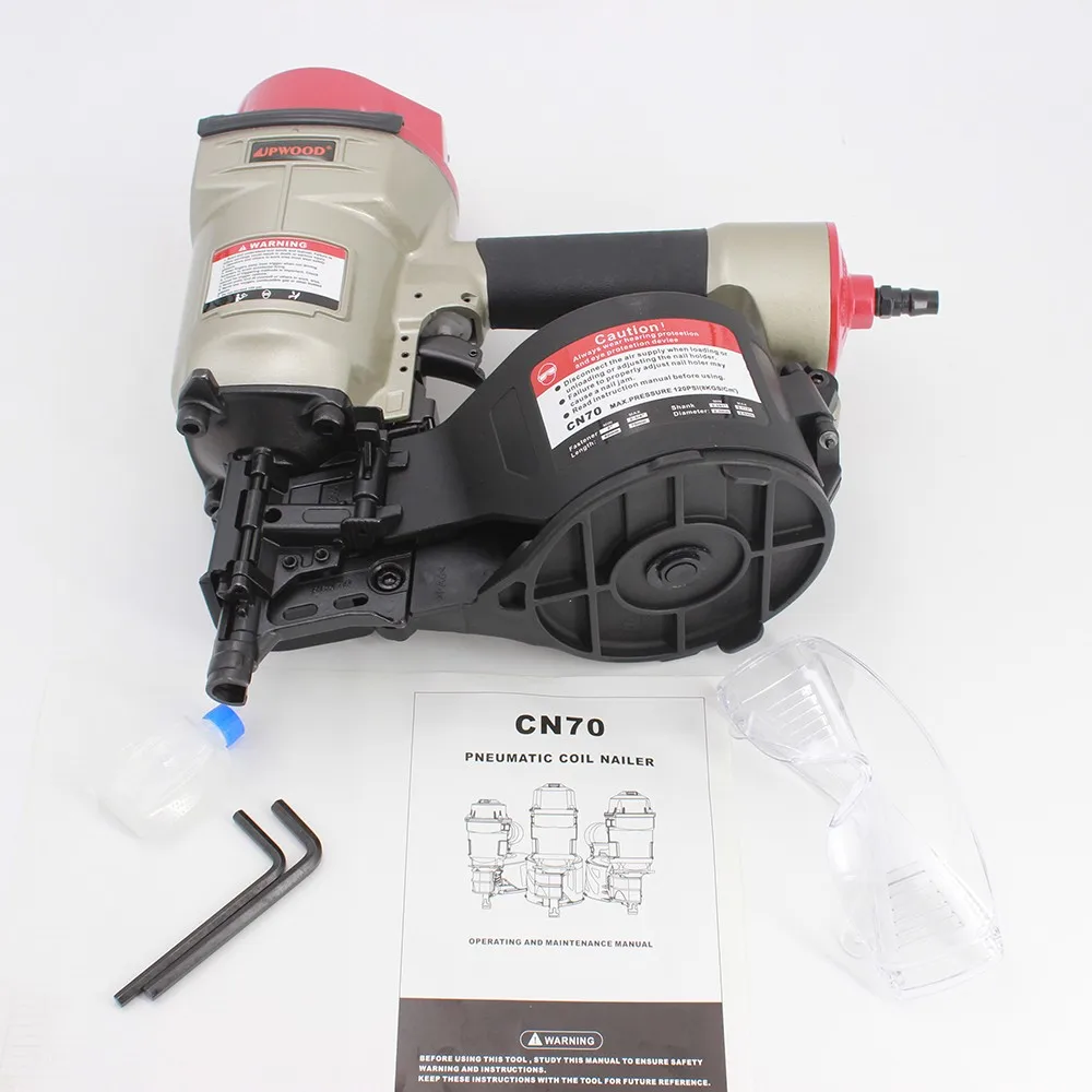 UPWOOD CN70 Best sales, Max design Air Coil Nailer,  air nail gun