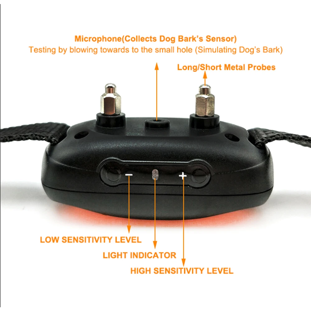 Factory Quality Control With Good Price Safe Humane Electric Shock Dog Anti Bark Collar