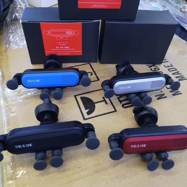 Newest style Non-slip universal phone holder gravity car phone holder car Air Vent Mount Holder for  Mobile Phone stand