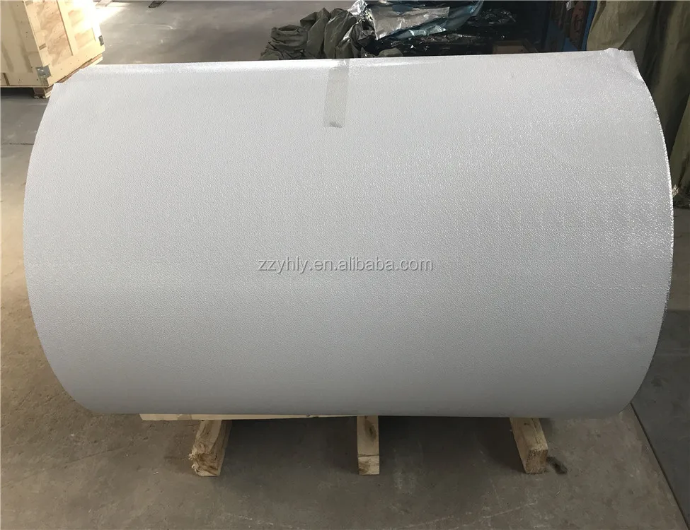 Industrial colored embossed aluminum foil 30 micron in thickness