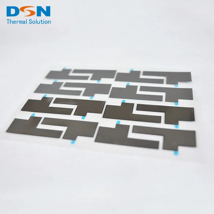 0.03mm-0.15mm Die Cutting Flexible Pyrolytic Graphite Sheet for Tablet PC