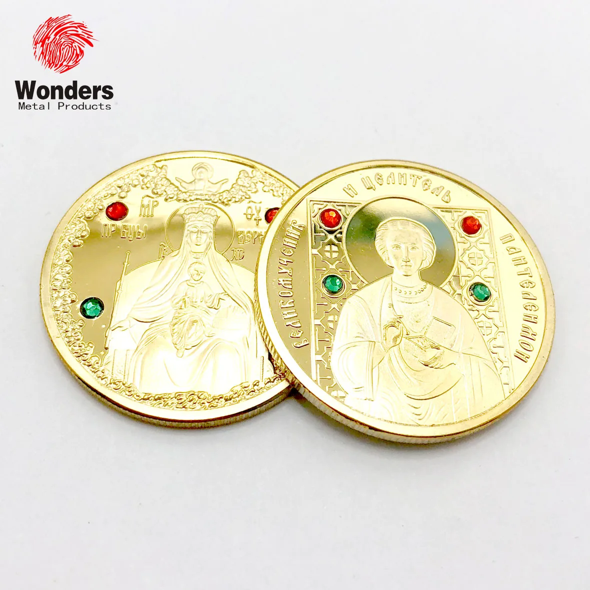 Customized Jesus Christ religious commemorative coins