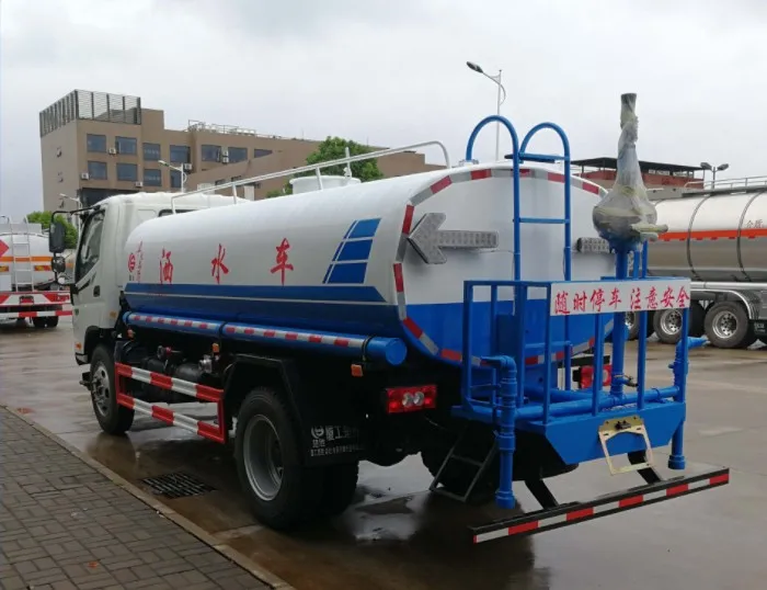 Foton 5000 liters mini water tanker truck