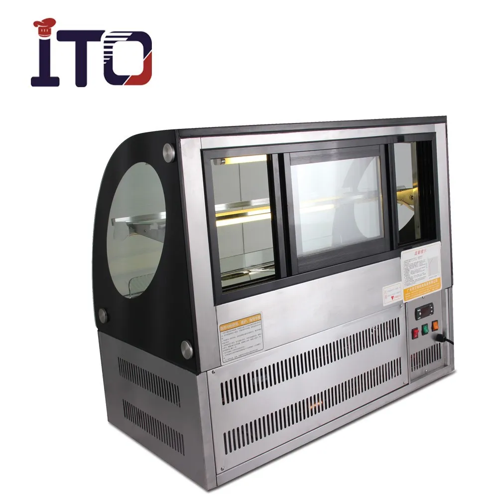 RI-900 из гнутого стекла торт дисплей холодильник хлебобулочных изделий