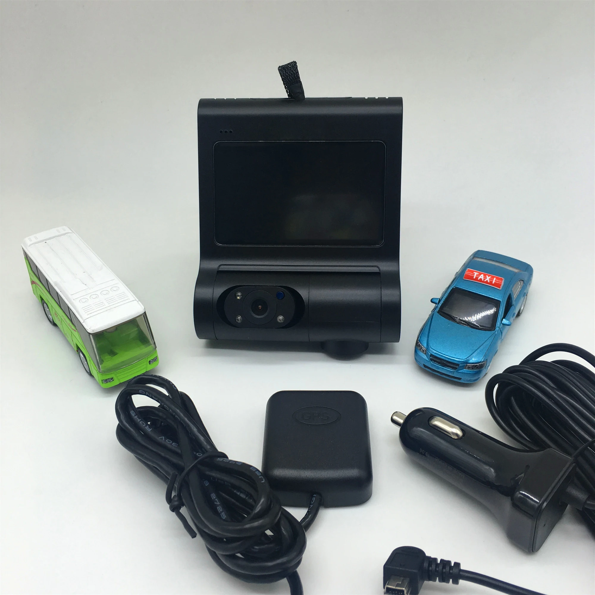 OEM original driver security device driver fatigue alarm system with wifi and gps hd dual lens 1080P dash cam