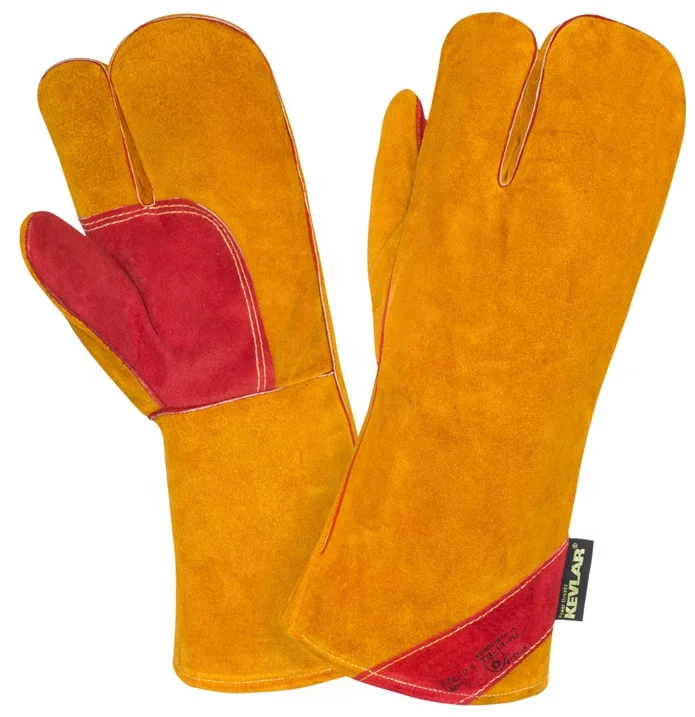 Heat Resistant BBQ Gloves,Kitchen Oven Mitts Fire Resistant Gloves Cooking Hot Gloves for Grilling Cutting  Baking