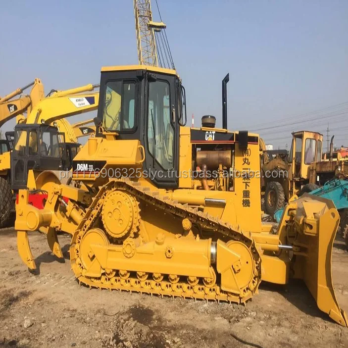 Б/у оригинальный японский бульдозер CAT D6M, б/у бульдозер D6M XL для продажи в Китае