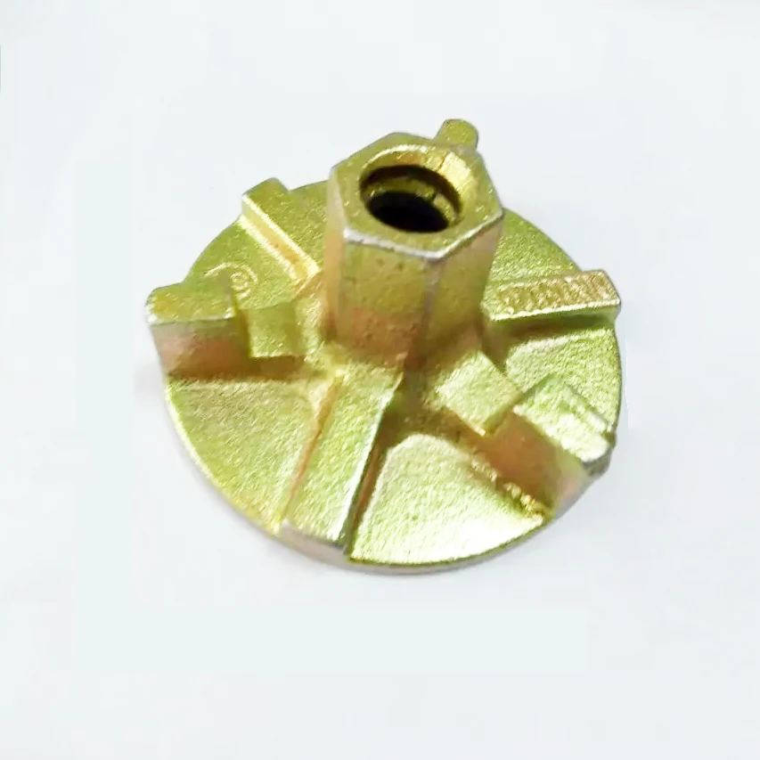 Galvanized casting iron formwork three wings nut