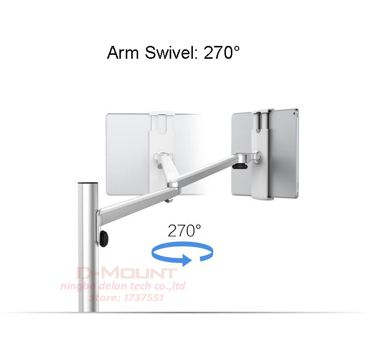 
UP-8 Multifunction 3in1 Computer Floor Stand for All Laptop/Tablet PC/Smartphone Holder Height/Angle Adjustable with Mouse Tray 