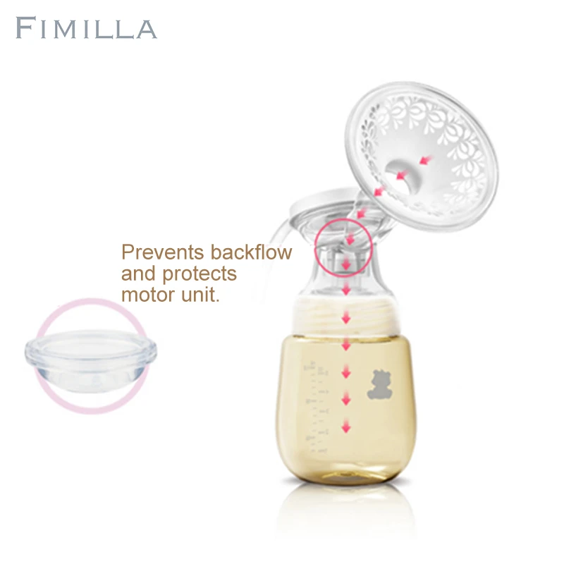 Top Selling Back Flow Protector Electric Adult Breast Pump Storage