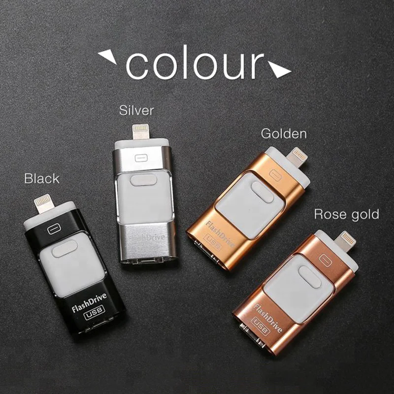 
High Quality Mobile Phone Usb Flash Drive for iphone/Android phone 1gb to 128gb 