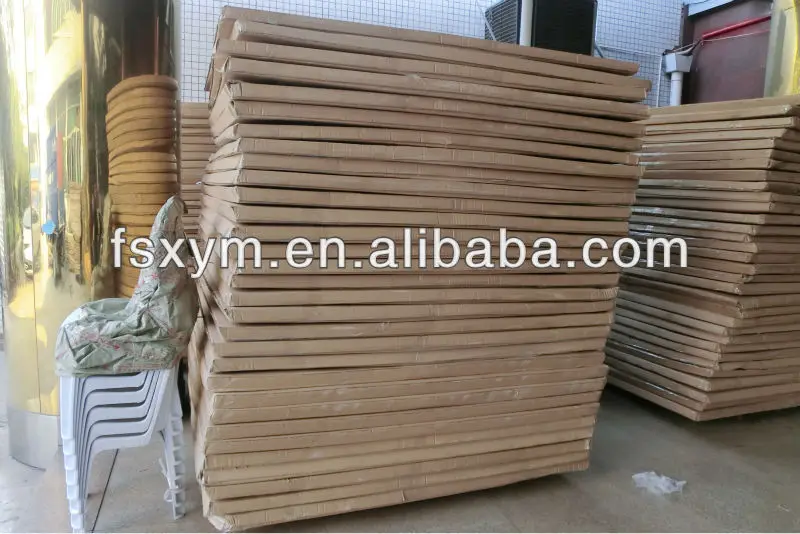 Manufacturer Direct Hotel Banquet Hall Folding Rectangle PVC Table