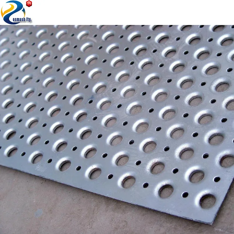 gi aluminum waterproof perforated metal mesh facade screen sheet 2mm