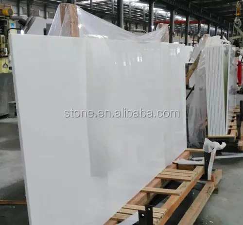 
Nano glass stone Millenstone Glassos White Marble Countertop 