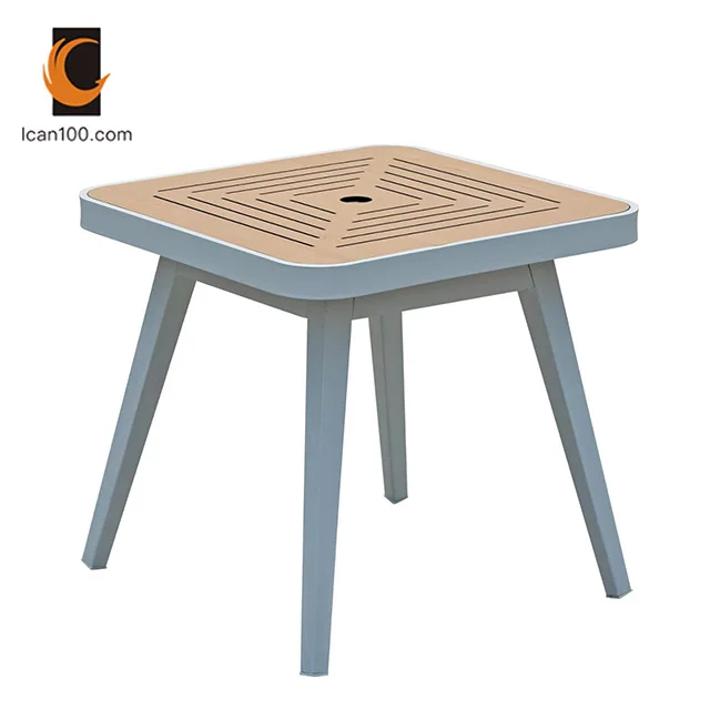  Modern Design Wood Dinning Table Dining Room Set Restaurant Furniture Outdoor Made In