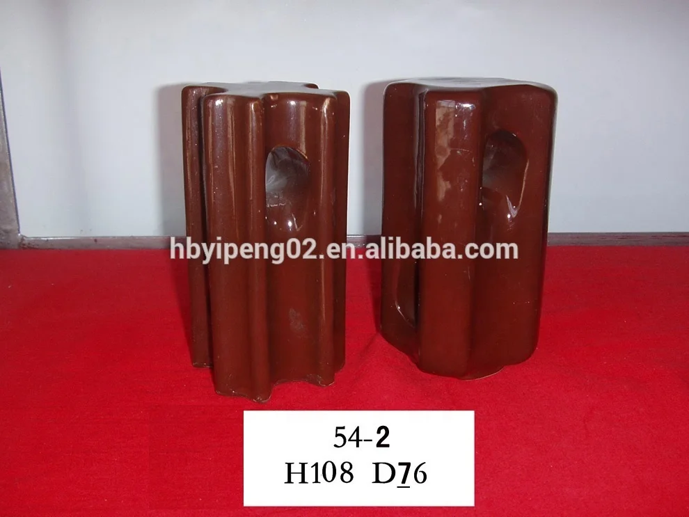 Porcelain Guy Strain Insulator Stay Insulator Ceramic Insulator